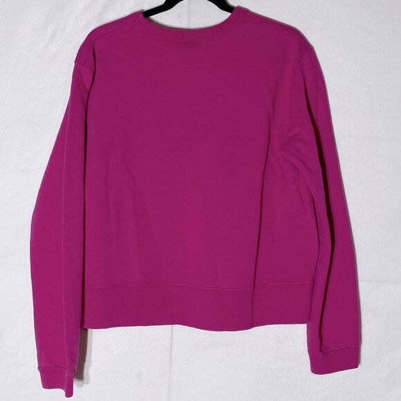 Vintage Au Coton Pink ACX Activewear Crew Neck Sweatshirt L - Picture 13 of 14